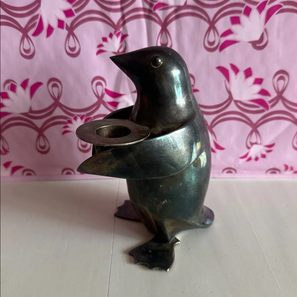 Restoration Hardware Penguin Candle Holder